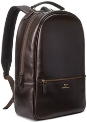 Ralph Lauren Polo Polo Ralph Lauren Men's Leather Backpack - Dark Brown