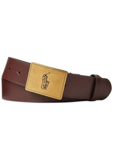Ralph Lauren Polo Polo Ralph Lauren Men's Leather Belt - Dk Brn