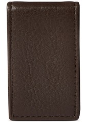 Ralph Lauren Polo Polo Ralph Lauren Men's Pebbled Leather Money Clip - Brown