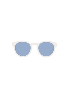 Ralph Lauren Polo Polo Ralph Lauren Men's PH4184 Round Sunglasses Blue