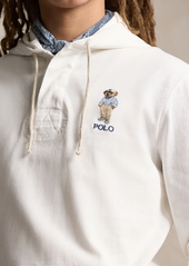 Ralph Lauren Polo Polo Ralph Lauren Men's Polo Bear Jersey Rugby Hoodie - Deckwsh Wht Hmgwy Bear