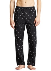 Ralph Lauren Polo Polo Ralph Lauren Men's Polo Player Pajama Pants - Black/Red