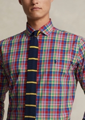 Ralph Lauren Polo Polo Ralph Lauren Men's Poplin Plaid Shirt - Red/Blue Multi