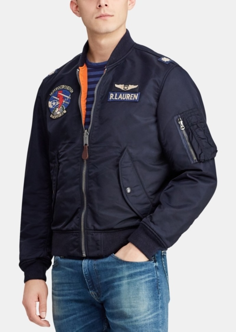 ralph lauren flight jacket