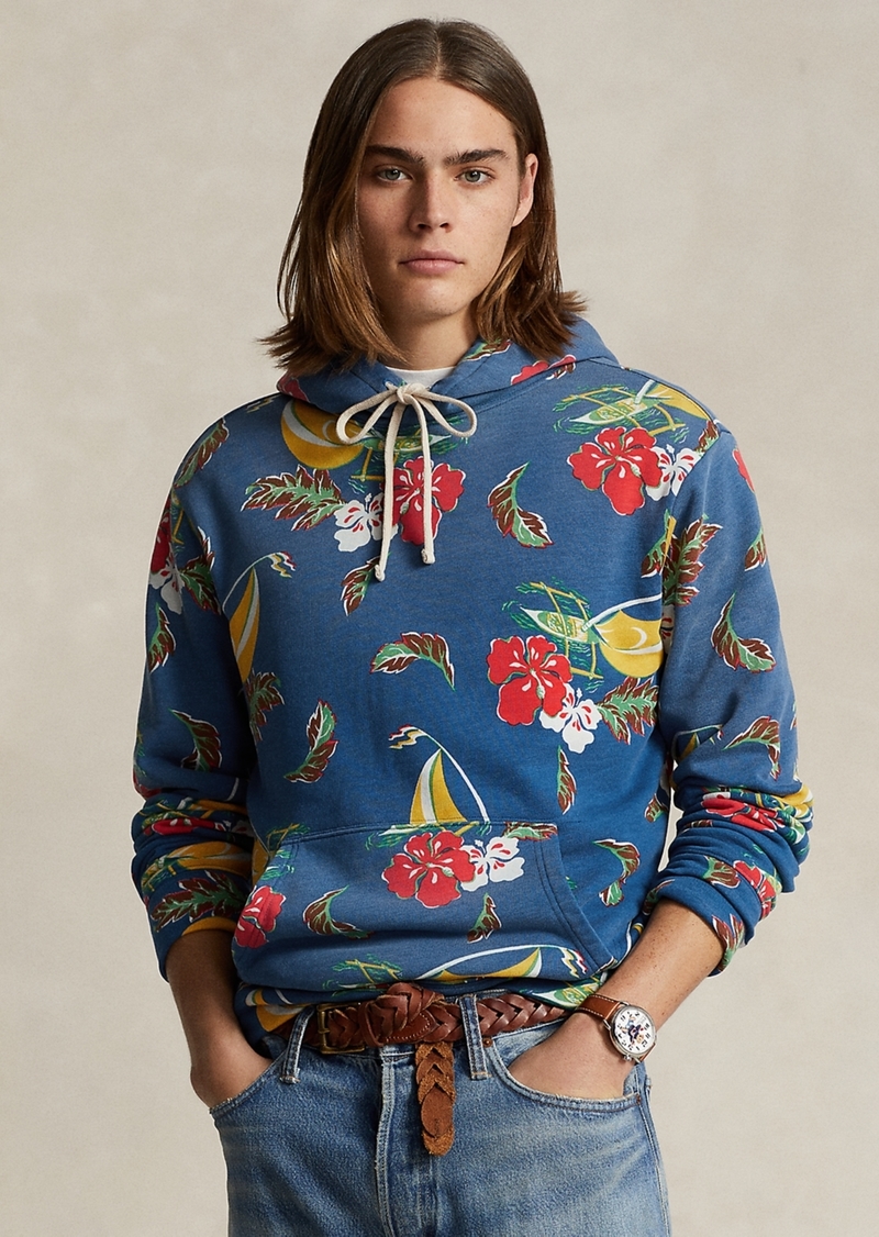 Ralph Lauren Polo Polo Ralph Lauren Men's Sailboat-Floral Fleece Hoodie - Azure Sail