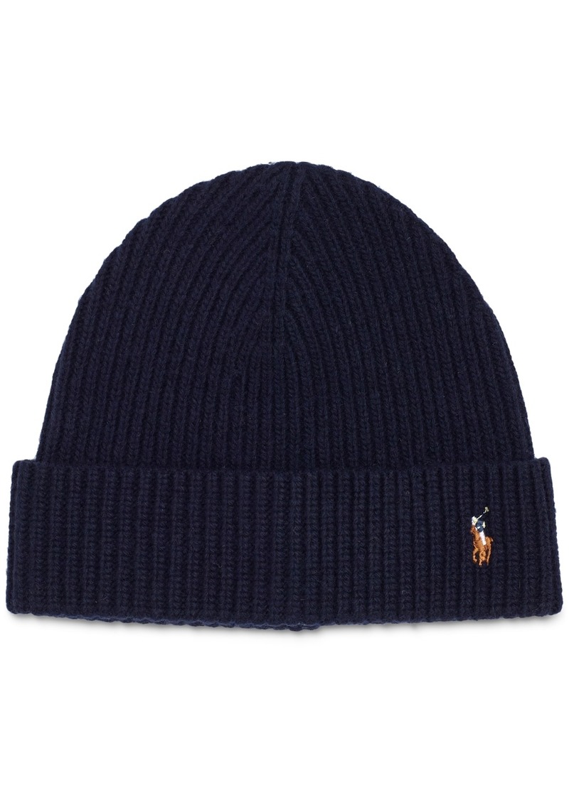 Ralph Lauren Polo Polo Ralph Lauren Men's Signature Cuff Hat - Hunter Navy