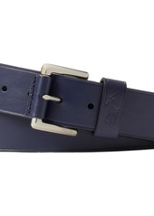 Ralph Lauren Polo Polo Ralph Lauren Men's Signature Pony Leather Belt - Newport Navy