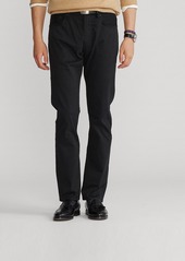 Ralph Lauren Polo Polo Ralph Lauren Men's Slim Straight Stretch Sateen Five-Pocket Pants - Polo Black