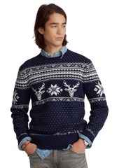 Ralph Lauren Polo Polo Ralph Lauren Men's Snowflake Wool-Cashmere Sweater