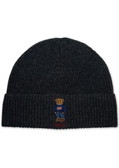 Ralph Lauren Polo Polo Ralph Lauren Men's Solid Flag Bear Beanie - Polo Black