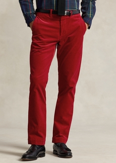 Ralph Lauren Polo Polo Ralph Lauren Men's Stretch Straight Fit Corduroy Pants - Red