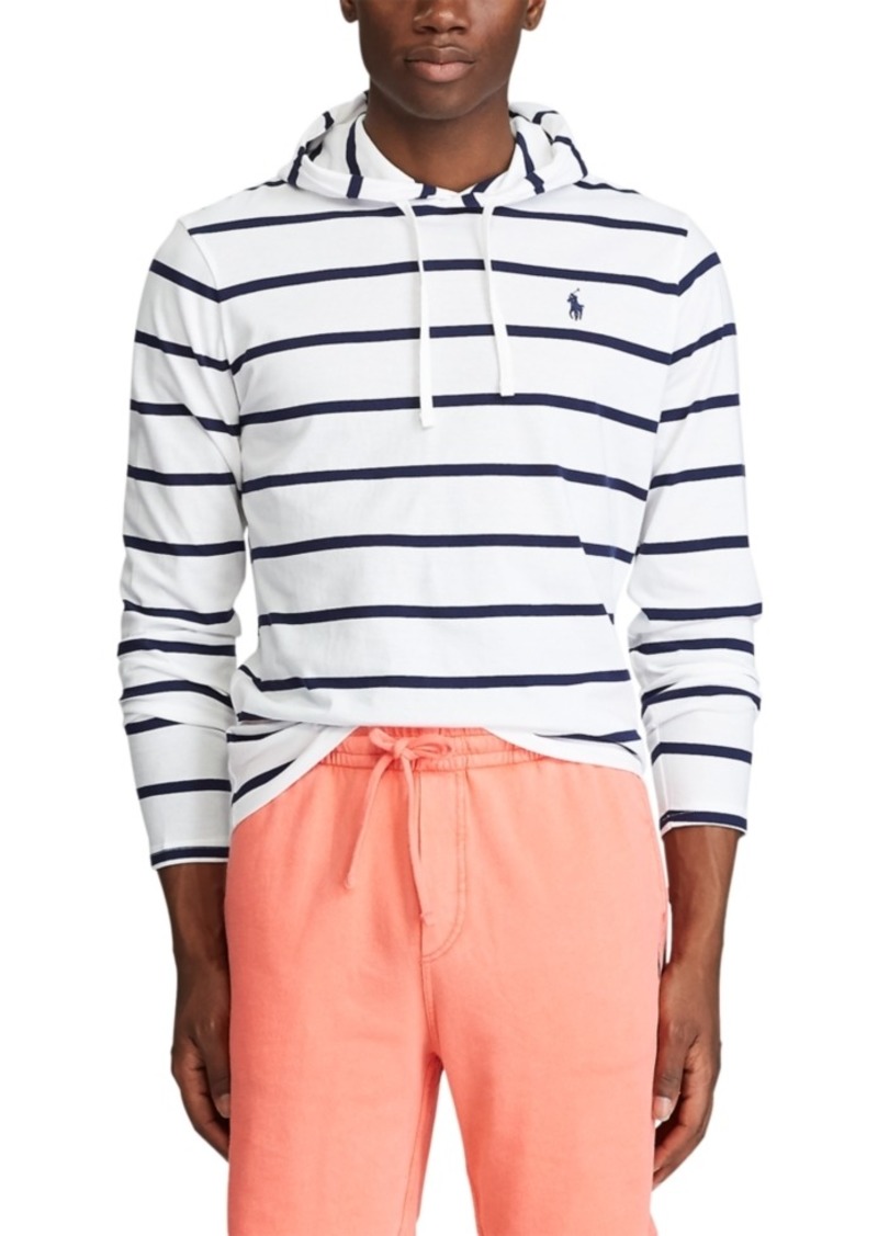 Ralph Lauren Polo Polo Ralph Lauren Men's Striped Cotton Hooded T-Shirt |  Tops