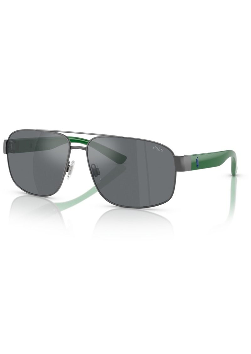 Ralph Lauren Polo Polo Ralph Lauren Men's Sunglasses PH3156 - Semi Shiny Dark Green