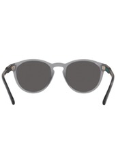 Ralph Lauren Polo Polo Ralph Lauren Men's Sunglasses, PH4172 50 - SHINY TRANSPARENT BLUE/DARK BLUE