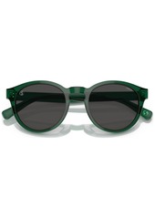 Ralph Lauren Polo Polo Ralph Lauren Men's Sunglasses, PH419251-x 51 - Shiny Transparent Green