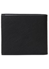 Ralph Lauren Polo Polo Ralph Lauren Men's Textured Saffiano Leather Billfold Wallet - Black