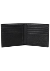 Ralph Lauren Polo Polo Ralph Lauren Men's Textured Saffiano Leather Billfold Wallet - Black