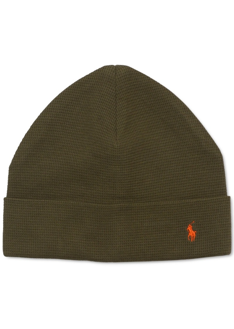 Ralph Lauren Polo Polo Ralph Lauren Men's Thermal Beanie - Moss Green