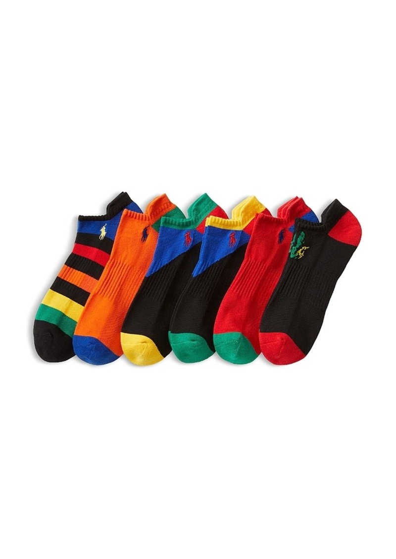 Ralph Lauren Polo Polo Ralph Lauren Multi Color Low Cut Sport Socks - Pack of 6