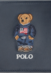 Ralph Lauren Polo Polo Ralph Lauren Navy Polo Bear Leather Wallet