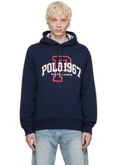 Ralph Lauren Polo Polo Ralph Lauren Navy Printed Hoodie