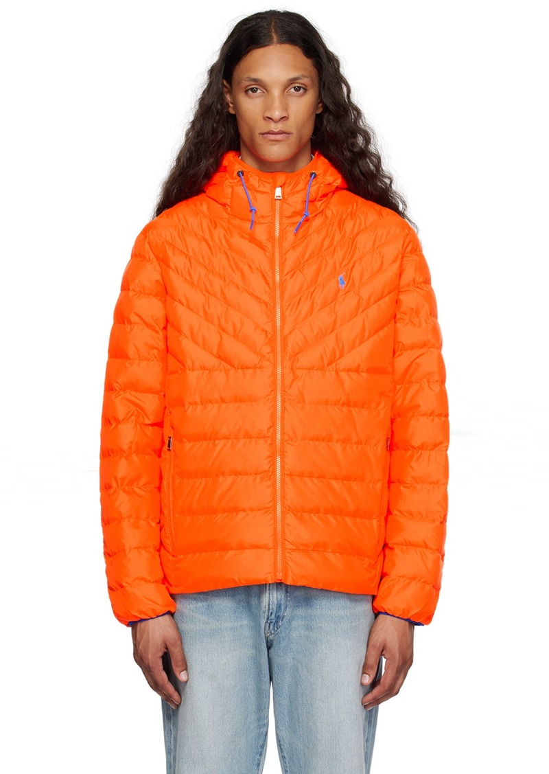 Ralph Lauren Polo Polo Ralph Lauren Orange Hooded Jacket