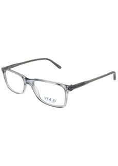 Ralph Lauren: Polo Polo Ralph Lauren PH 2155 5413 54mm Unisex Rectangle Eyeglasses 54mm