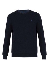 Ralph Lauren Polo Polo Ralph Lauren Logo-embroidered knitted-cotton sweater