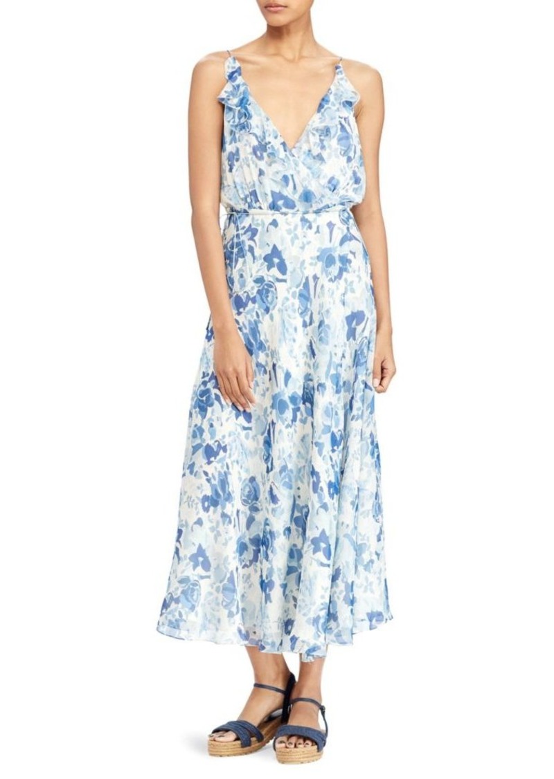 Ralph Lauren: Polo Silk Floral Wrap Dress | Dresses