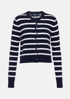 Ralph Lauren: Polo Polo Ralph Lauren Striped cable-knit wool cardigan