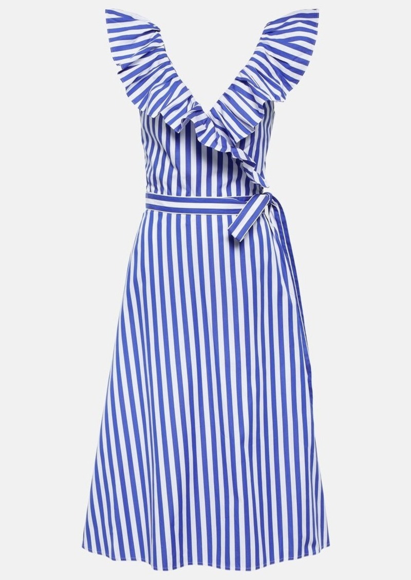 Ralph Lauren: Polo Polo Ralph Lauren Striped cotton midi dress