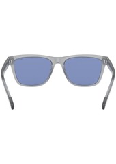 Ralph Lauren Polo Polo Ralph Lauren Sunglasses, 0PH4167 - TRANSPARENT GREY/LIGHT BLUE MIRROR SILVE