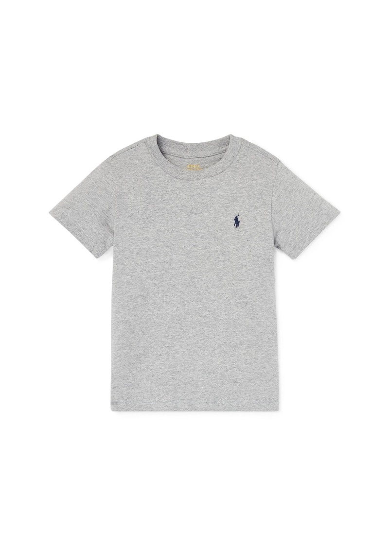 Ralph Lauren: Polo Polo Ralph Lauren Toddler & Little Boys Cotton Cotton Jersey T-Shirt - Andover Heather Gray