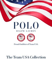 Ralph Lauren: Polo Polo Ralph Lauren Toddler and Little Boys Team Usa Cotton Jersey Tee - White