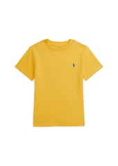 Ralph Lauren: Polo Polo Ralph Lauren Toddler and Little Boys Cotton Jersey Crewneck Tee - Red Carpet