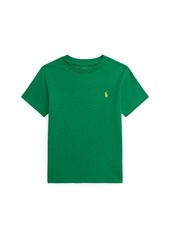 Ralph Lauren: Polo Polo Ralph Lauren Toddler and Little Boys Cotton Jersey Crewneck Tee - Red Carpet