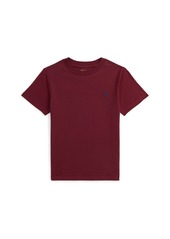 Ralph Lauren: Polo Polo Ralph Lauren Toddler and Little Boys Cotton Jersey Crewneck Tee - Red Carpet