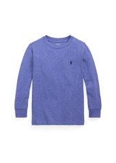 Ralph Lauren: Polo Polo Ralph Lauren Toddler and Little Boys Cotton Jersey Long-Sleeve T-shirt - Stuart Green