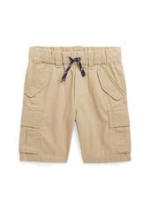 Ralph Lauren: Polo Polo Ralph Lauren Toddler and Little Boys Cotton Ripstop Cargo Shorts - Classic Khaki