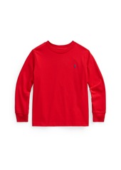 Ralph Lauren: Polo Polo Ralph Lauren Toddler and Little Boys Jersey Long-Sleeve T-shirt - Cruise Navy