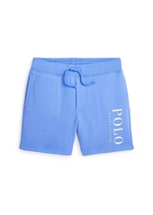 Ralph Lauren: Polo Polo Ralph Lauren Toddler and Little Boys Logo Spa Terry Shorts - Harbor Island Blue