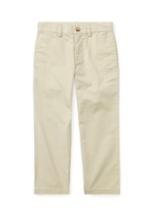 Ralph Lauren: Polo Polo Ralph Lauren Toddler and Little Boys Straight Fit Twill Pant - Aviator Navy