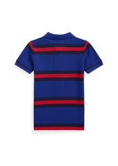 Ralph Lauren: Polo Polo Ralph Lauren Toddler and Little Boys Striped Cotton Mesh Polo Shirt - Multi