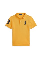 Ralph Lauren: Polo Polo Ralph Lauren Toddler and Little Boys The Iconic Mesh Polo Shirt - Blue