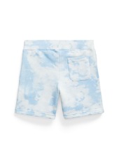 Ralph Lauren: Polo Polo Ralph Lauren Toddler and Little Boys Tie-Dye-Print Fleece Short - Blue