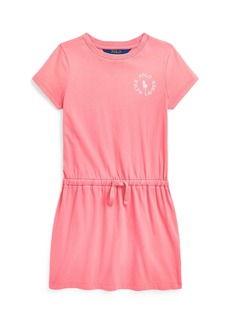 Ralph Lauren: Polo Polo Ralph Lauren Toddler and Little Girls Big Pony Logo Cotton Jersey T-shirt Dress - Ribbon Pink
