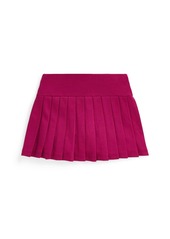 Ralph Lauren: Polo Polo Ralph Lauren Toddler and Little Girls Pleated Ponte Skort - PREPPY PINK