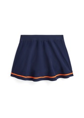 Ralph Lauren: Polo Polo Ralph Lauren Toddler and Little Girls Us Open Ball Crew Pleated Skort - REFINED NAVY