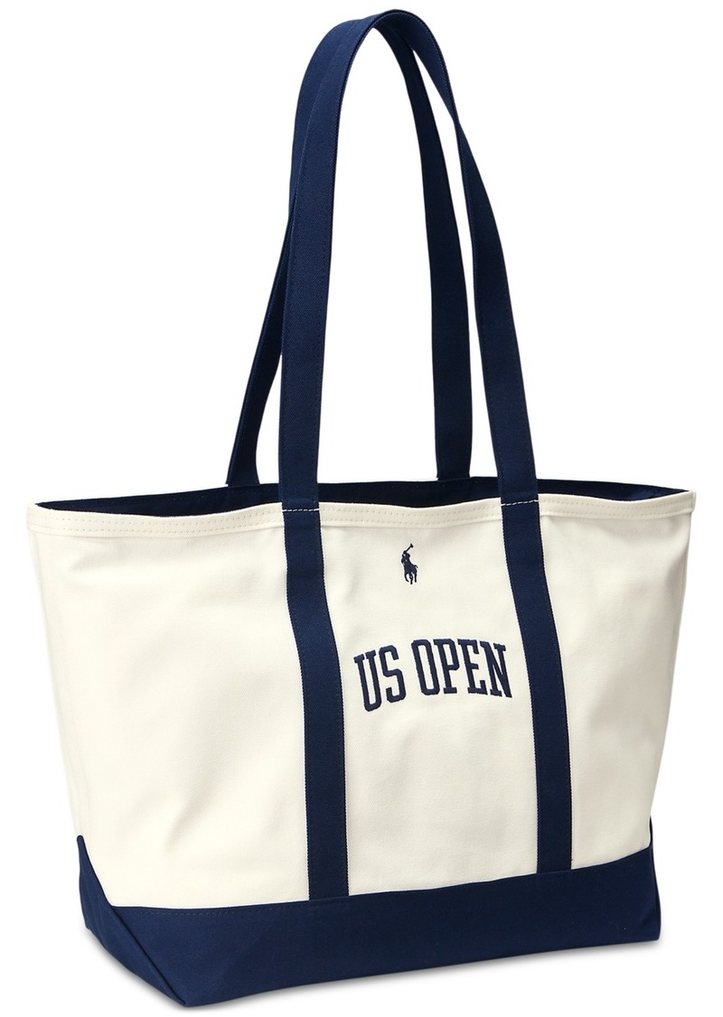 Ralph Lauren Polo Polo Ralph Lauren Us Open Canvas Tote - Navy