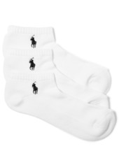 Ralph Lauren: Polo Polo Ralph Lauren Women's 6 Pack Sport Ankle Socks - White